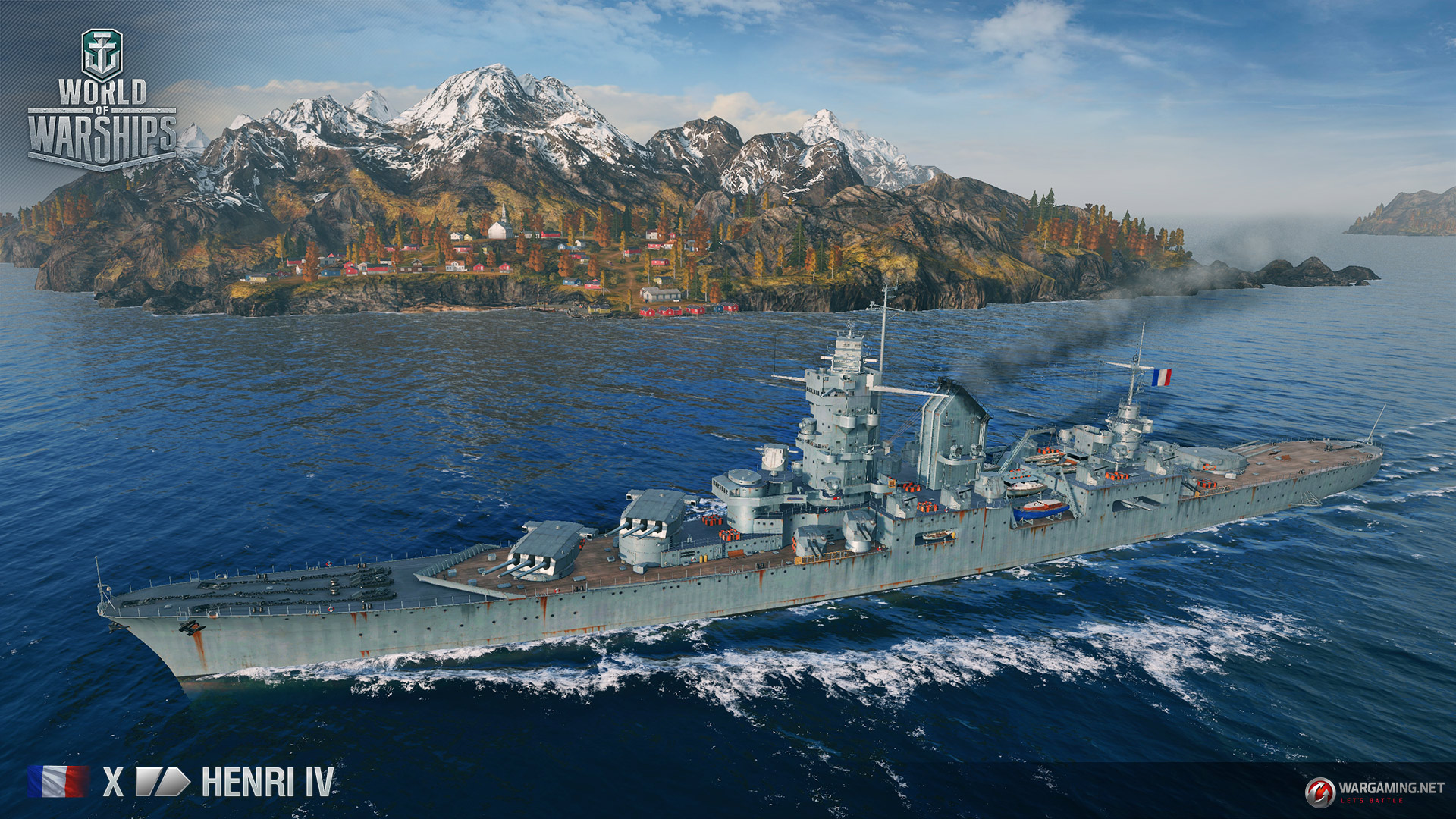world of warships where are the french battleships located